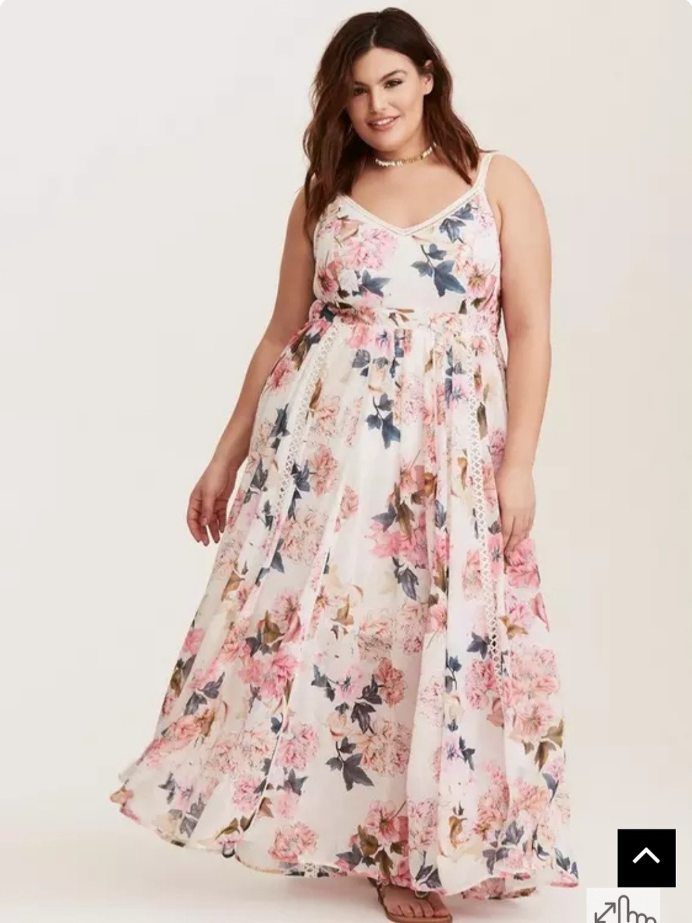 Torrid Runway Collection Ivory Crochet Maxi Dress